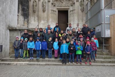 Foto zur Meldung: Ausflug der Kommunionkinder nach Weltenburg und Regensburg