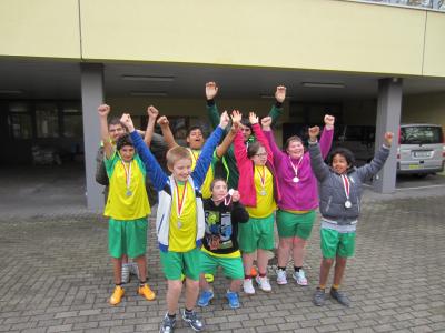 Fußball-Hauptstufen-Cup an der Gustav-Werner-Schule in Stuttgart