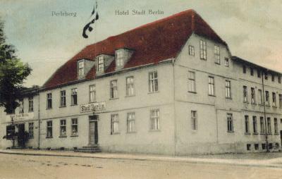 Impression: Hotel Stadt Berlin, um 1920