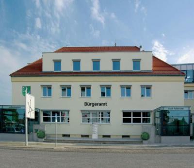Das Bürgeramt der Stadt Falkensee in der Poststraße 31