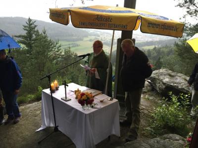 Foto zur Meldung: 45 Jahre Jägerkreuz in der Gemeinde Miltach