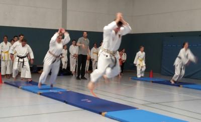 Foto zur Meldung: Karate-Lehrgang beim TV Hude gut besucht