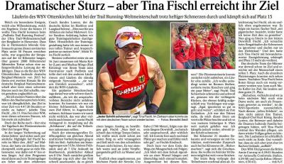 Tina Fischl Lauf-WM Slowenien Nachbericht