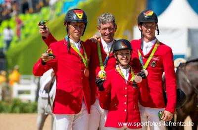 Vorschaubild zur Meldung: Rio 2016: Deutschland gewinnt in spannendem Stechen die Bronzemedaille