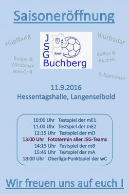 Vorbereitungstag der JSG Buchberg Mannschaften und Vorstellung der Teams (Bild vergrößern)