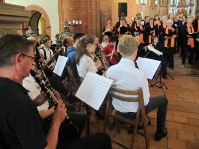 Schuljahresabschlusskonzert der Kreismusikschule in der Klosterkirche St. Marien