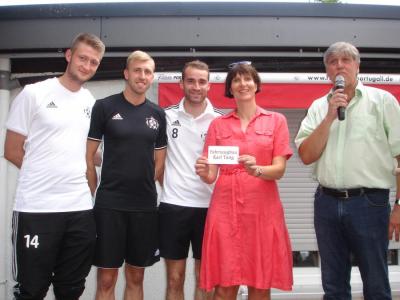 Foto zur Meldung: Gelungenes VfB-Sommerfest & Gewinner  der Sponsoringverlosung des VfB
