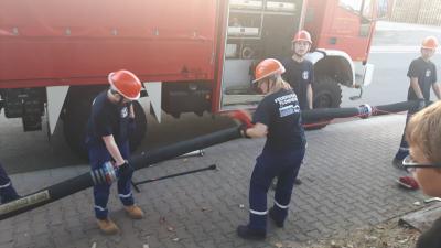 Jugendfeuerwehr Flonheim nimmt am Landesentscheid teil