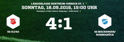 Meldung: Fußball: SG verliert das Derby in Lüthorst mit 1:4