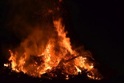 Oktoberfeuer in Quitzow und Perleberg