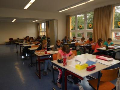 Foto zur Meldung: Mathematikwettstreit an der Schule