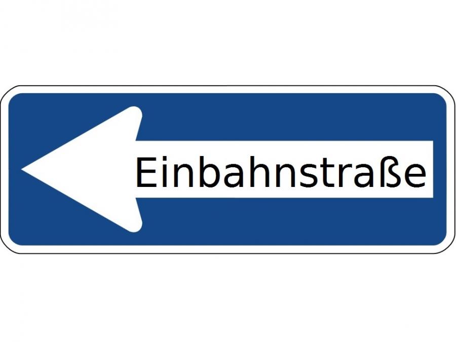 fahren entgegen der fahrtrichtung fahrrad straße