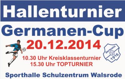 Germanen-Cup am 20.12. - Spielpläne online (Bild vergrößern)