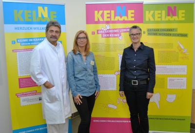 Foto zur Meldung: Gemeinsam Gesundheit schützen - Ausstellung zum Thema Hygiene im Ev. Krankenhaus Dierdorf/Selters