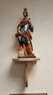 Heiliger Sankt Florian an Feuerwehr übergeben (Bild vergrößern)