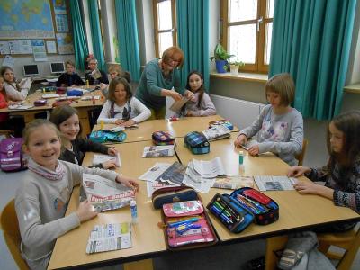 Der deutsche Kinderschutzbund zu Besuch in der 4. Klasse Grundschule