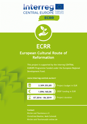 ECCR European Cultural Route of Reformation FIRST TRANSNATIONAL WORKSHOP