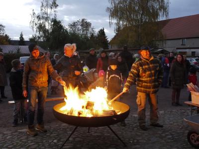 Großer Andrang in Reckahn am Aktionstag „Feuer und Flamme“  am 29. Oktober 2016
