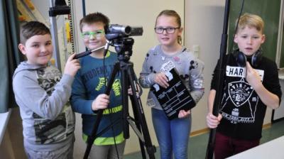 Foto zur Meldung: Kinderrechte im Filmprojekt Klasse 5