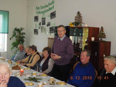 Rentnerweihnachtsfeier in Hohengörsdorf