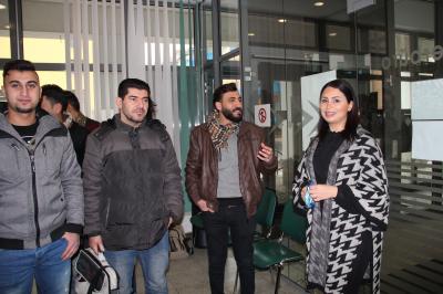 Neubürger zu Gast im Rathaus: Arabisch sprachige Mitarbeiterin hilft