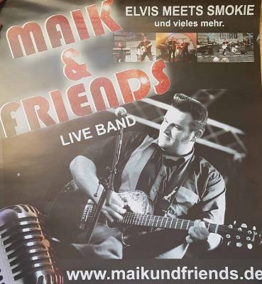 Konzert: Maik Rose & Friends - Elvis meets Smokie 12. März, 17.00 Uhr im Speicher