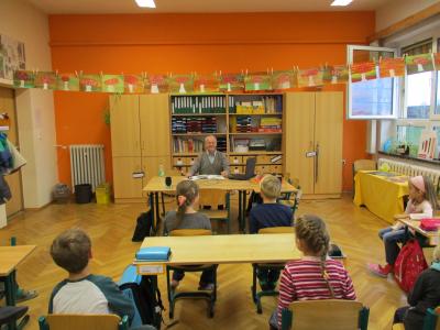 Foto zur Meldung: Lesefieber in der Grundschule Weidenhain