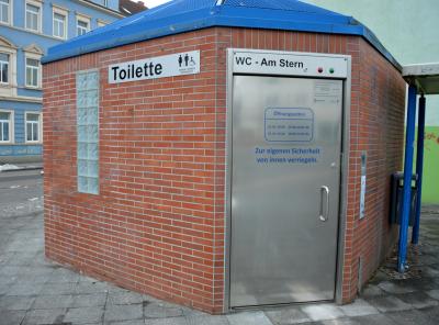 Öffentliche Toilette am Stern ab 2. Februar nutzbar (Bild vergrößern)