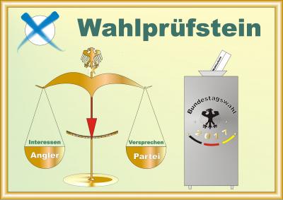 Bundestagswahl am 24. September 2017 - jede Stimme hat Gewicht!