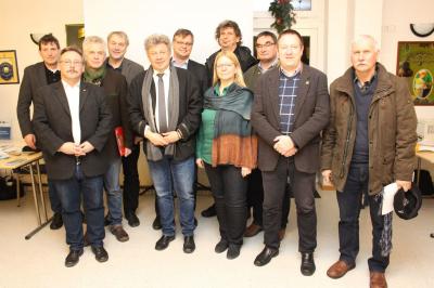 Mitglieder des neuen Vorstandes, es fehlen Ralf Reinhardt und Frank Fege (Foto: Stadt Wittstock/Dosse)