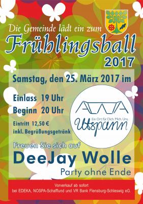 Plakat Frühlingsball