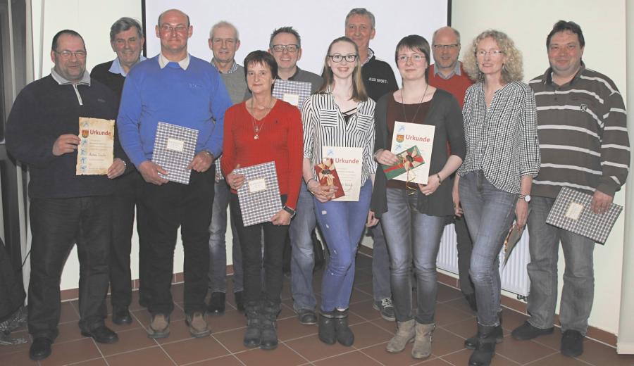 Turn- und Sportverein Lemförde e.V. - Mitgliederversammlung geehrte ...