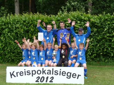 Foto zur Meldung: G-Jugend - gewinnt Kreispokal