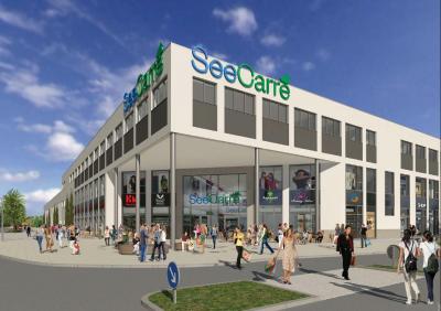 SeeCarré mit neuem Erschließungskonzept und Vermietungserfolg - Erstes Einkaufscenter in Falkensee verspricht Service, Modernität und ein besonderes Shoppingerlebnis (Quelle: W&R)