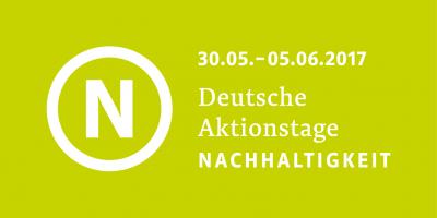 Vorschaubild zur Meldung: MITMACHEN: Deutsche Aktionstage Nachhaltigkeit 2017