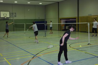 Foto zur Meldung: Bilder der Badmintonabteilung