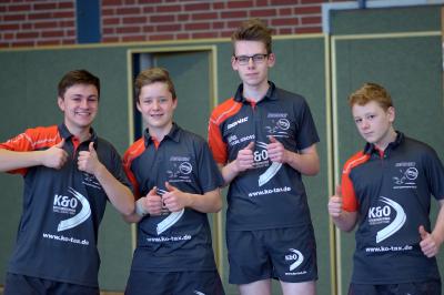TT: 1. Jungen gewinnt Prestigeduell in Hasbergen