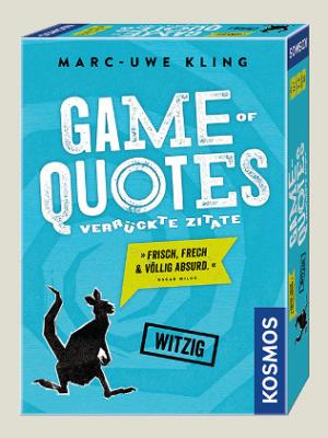 Neues Känguruh-Spiel von Marc-Uwe Kling GAME OF QUOTES