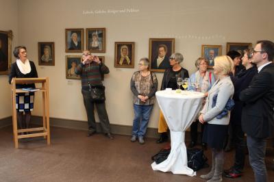 Vorschaubild zur Meldung: Gemäldeausstellung in der Bibliothek eröffnet