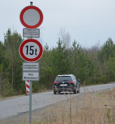 Betriebsstraßen zwischen Hörlitz und Meuro werden dichtgemacht