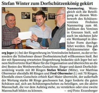 Stefan Winter - Dorfschützenkönig