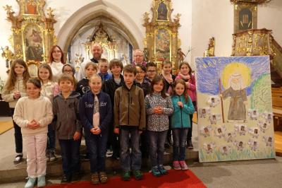 Kommunionkinder 2017 Miltach (Bild vergrößern)