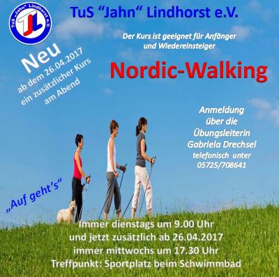 Zusätzlicher Nordic Walking Anfängerkurs (Bild vergrößern)