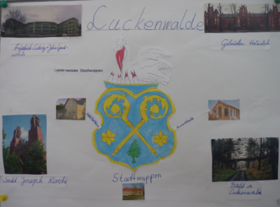 Foto zur Meldung: Klasse 3b: Unser Heimatort Luckenwalde