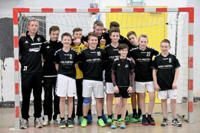 Die ml. C-Jugend der HSG Würselen belegt den ersten Tabellenplatz in der Handballkreisklasse