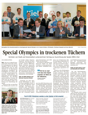 Special Olympics 2018 in Kiel (Bild vergrößern)