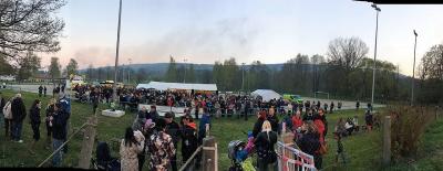 Foto: Hexenbrennen 2017 Foto zur Meldung: Hexenbrennen 2017 bei der SG Wilthen - Toll war's