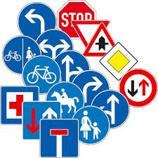Verkehrsschilder (Bild vergrößern)