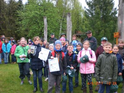 Foto zur Meldung: Waldjugendspiele im Gadower Forst