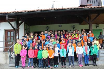 Foto zur Meldung: „Lauf dich fit“ – Auch die Grundschule Prackenbach macht mit